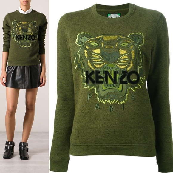 kenzo jungle tiger sweatshirt